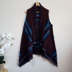 Ryan Michael Wool Blend Duster Vest